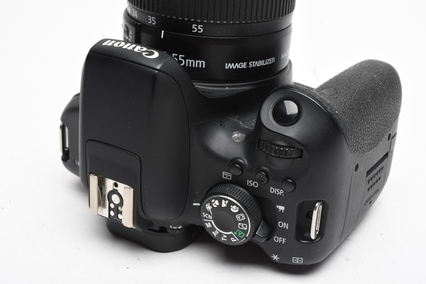 Canon EOS Rebel T6i DSLR w/18-55mm IS II, batt+charger 10,555 Acts, Nice