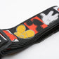 Walt Disney Mickey Mouse wide camera neck strap 80s w/guards, very clean