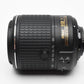 Nikon AF-S Nikkor 55-200mm F4-5.6G II ED DX VR compact zoom lens, caps, Mint-