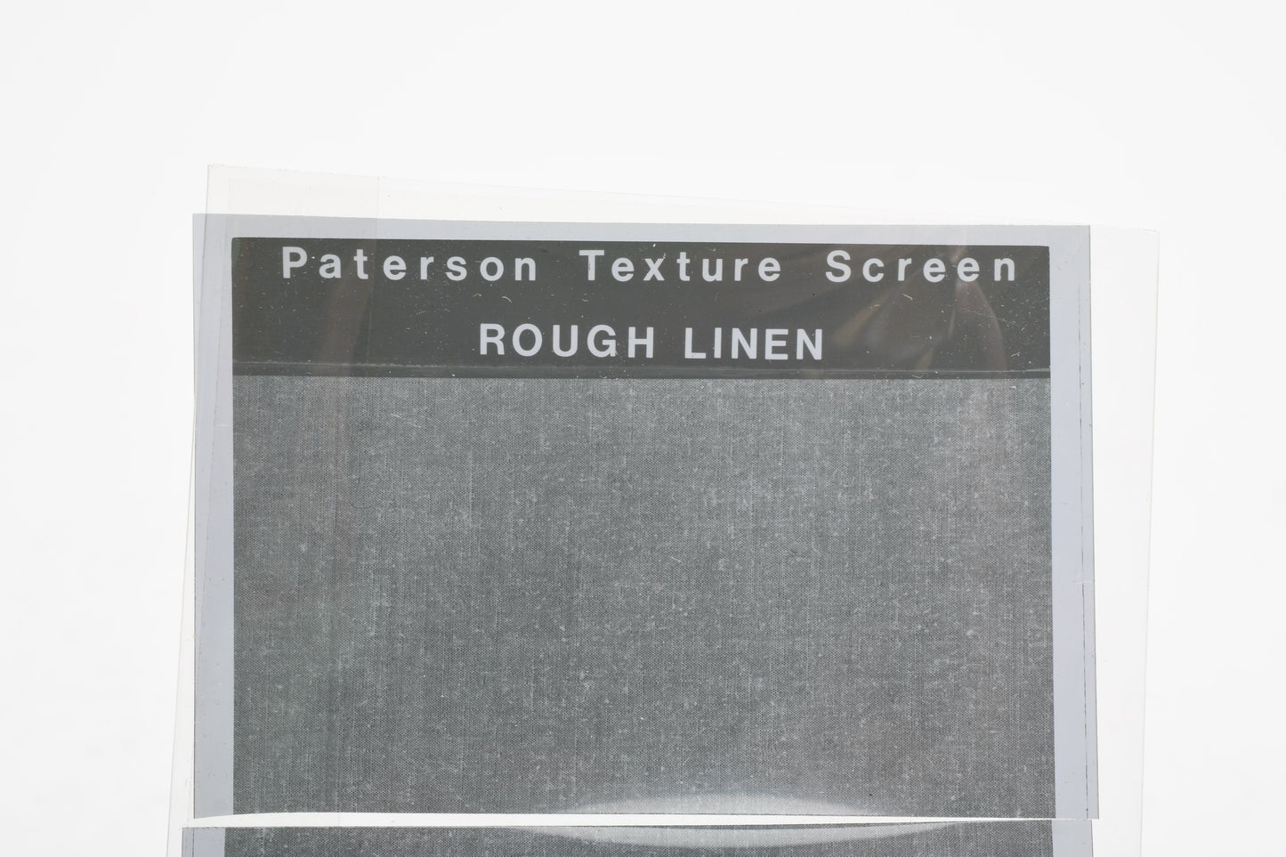Paterson Darkroom texture screens Set #1, for creative printing effects