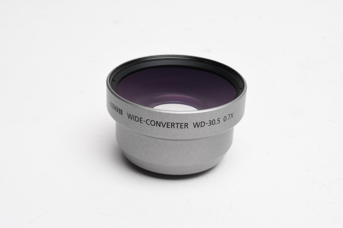 Set of 2:  Canon TL-30.5mm 1.9x Tele Converter & WD-30.5mm .7X w/Pouches