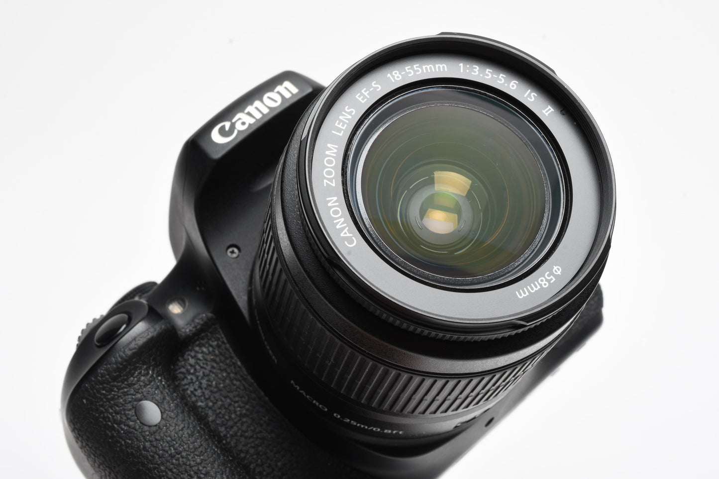 Canon EOS Rebel T6i DSLR w/18-55mm IS II, batt+charger 10,555 Acts, Nice