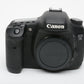 Canon EOS 7D 18MP DSLR body w/Grip, 2batts, charger, strap, 23,746 Acts, Nice!