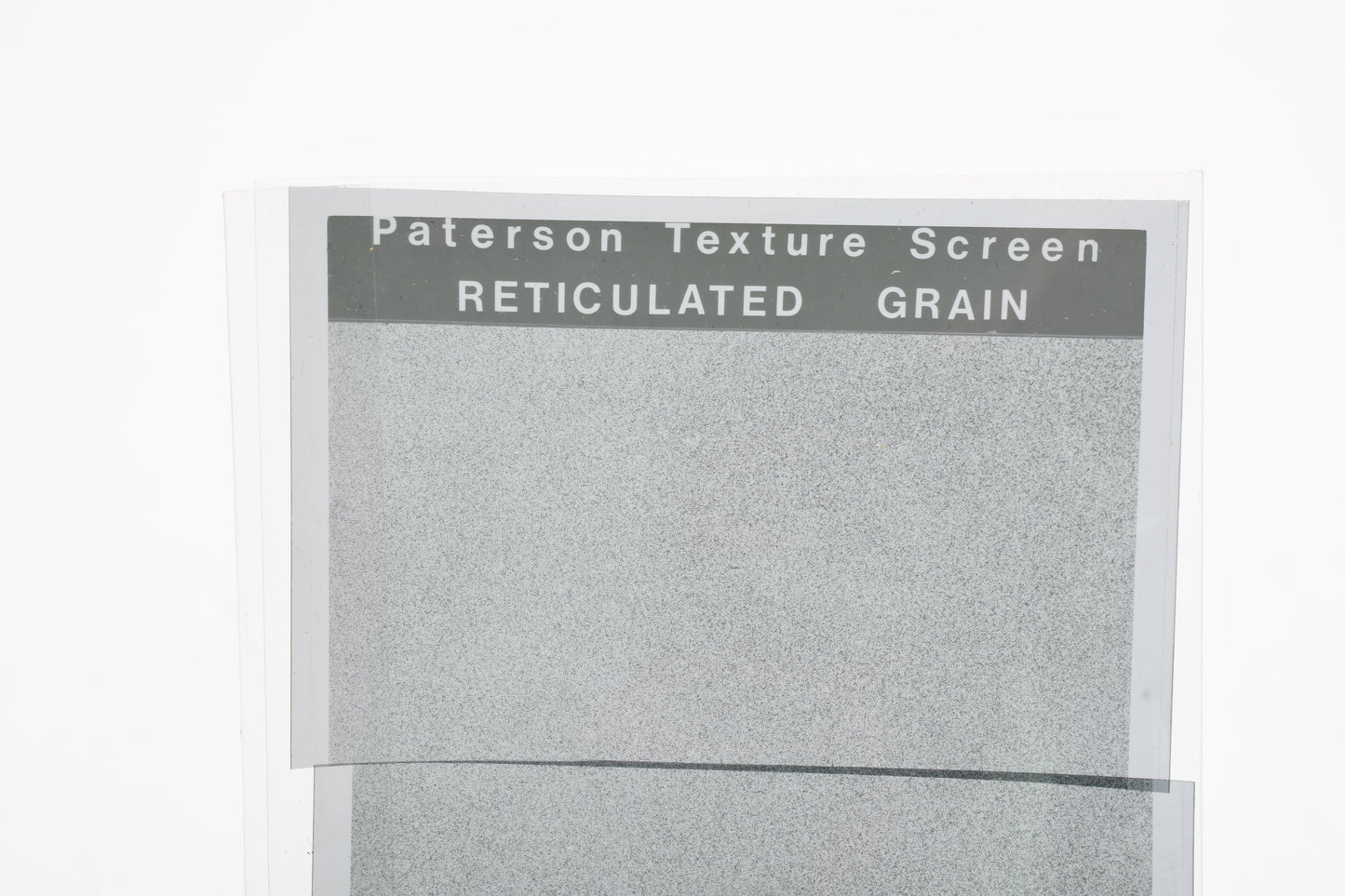 Paterson Darkroom texture screens Set #1, for creative printing effects