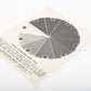 Kodak Projection Print scale for B&W printing, very clean