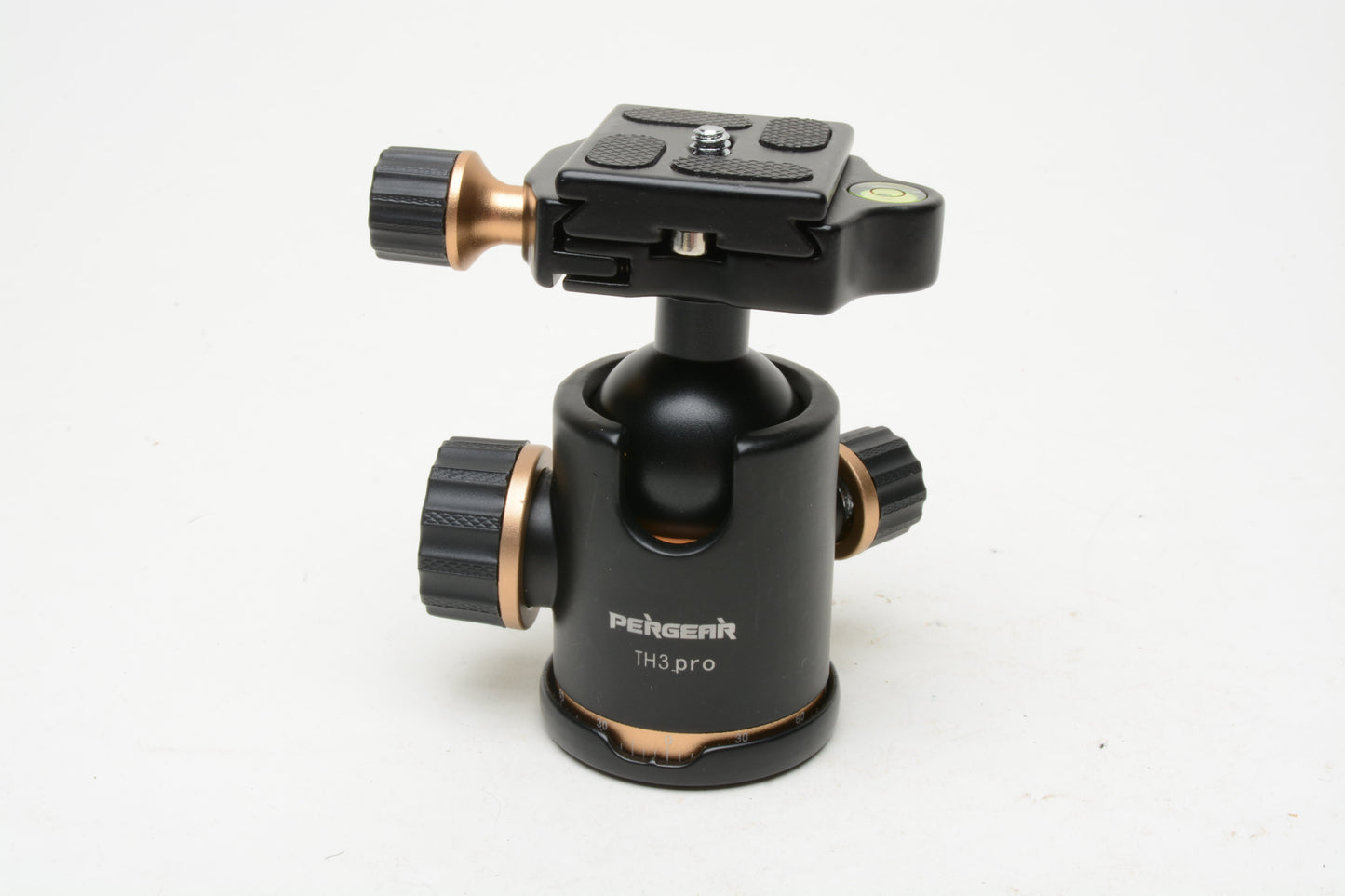 Pergear TH3 Pro Camera Tripod Ball Head, 17.6lbs Load Capacity, w/QR plate