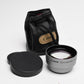 Set of 2:  Canon TL-30.5mm 1.9x Tele Converter & WD-30.5mm .7X w/Pouches