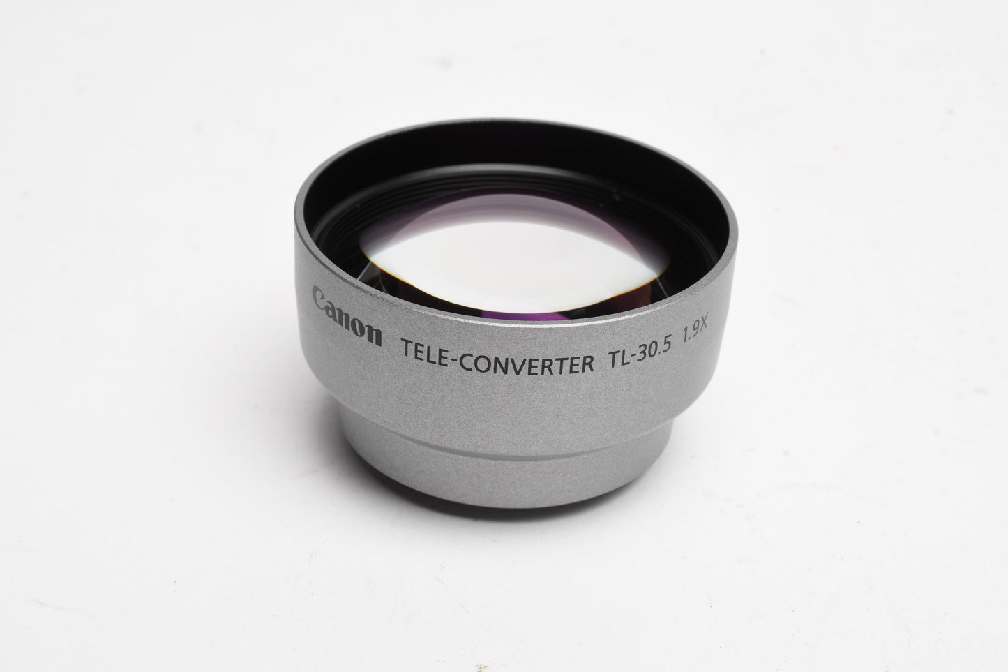 Set of 2:  Canon TL-30.5mm 1.9x Tele Converter & WD-30.5mm .7X w/Pouches