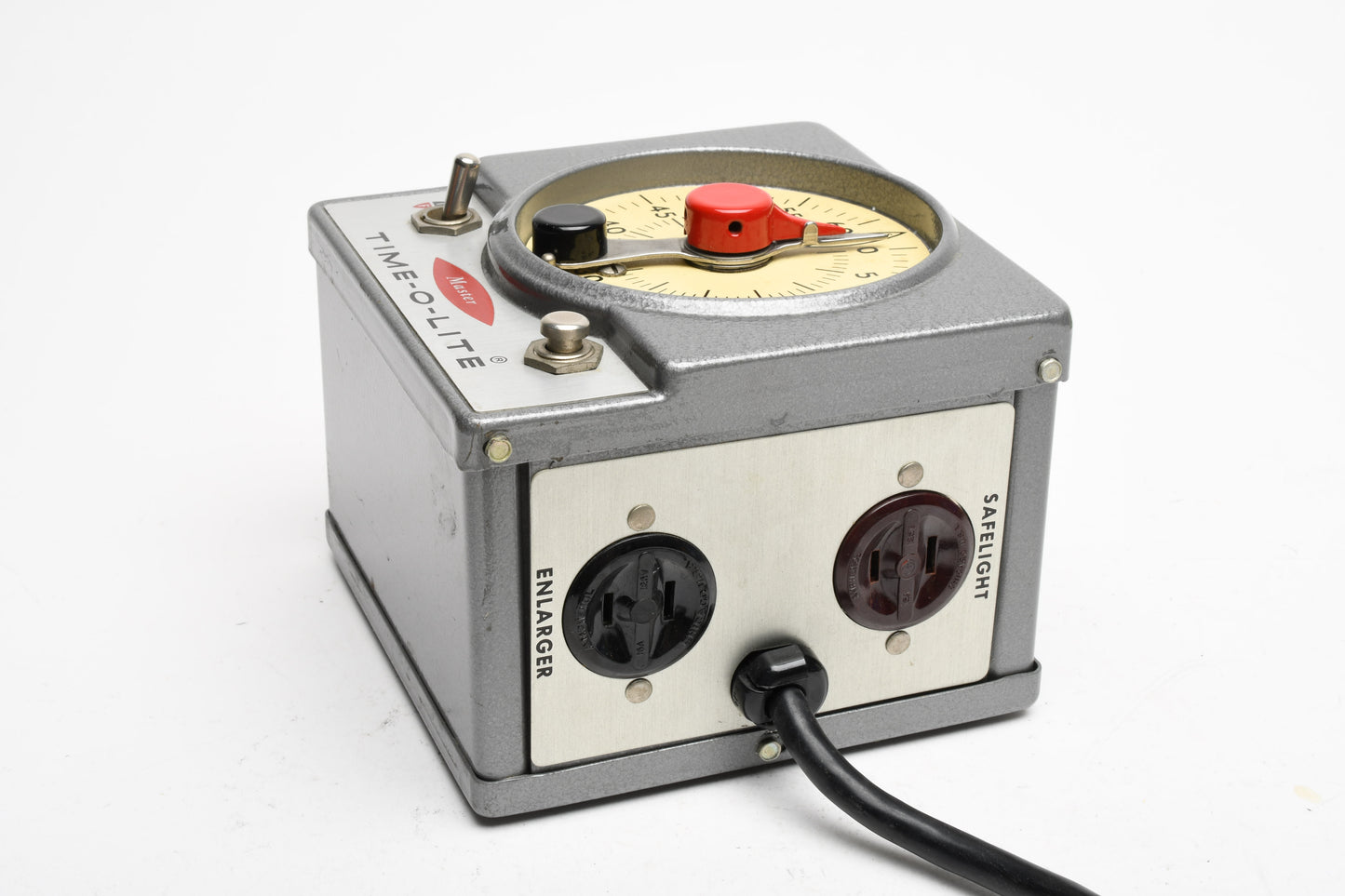 Time-O-Lite M-59 Industrial darkroom timer, very clean, tested, boxed