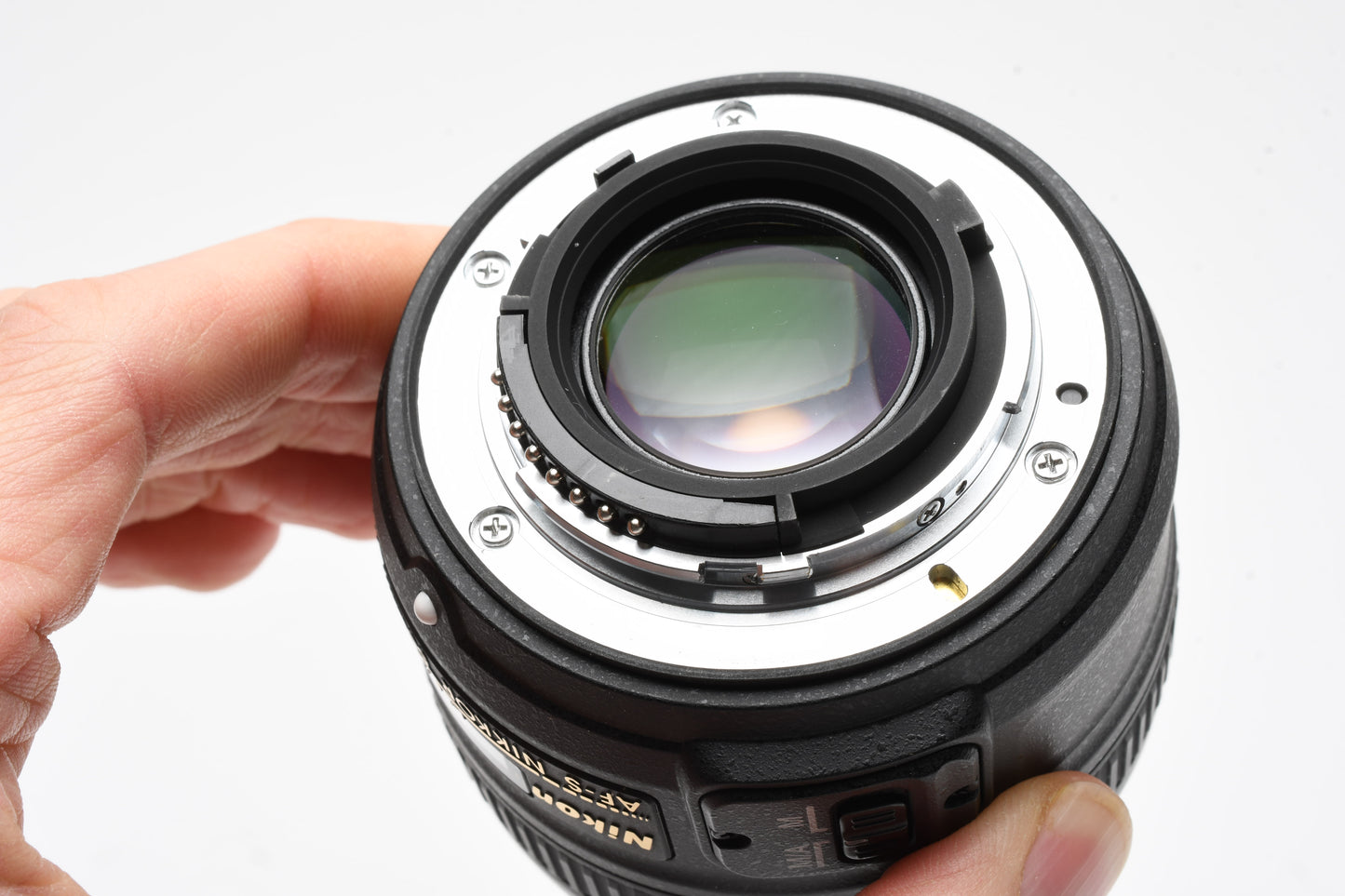 Nikon Nikkor AF-S 50mm f1.8G prime lens, caps, very clean