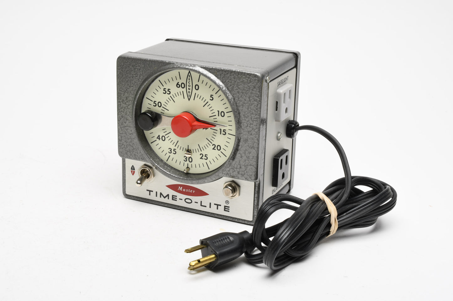 Time-O-Lite M-72 Industrial darkroom timer, very clean, tested, boxed