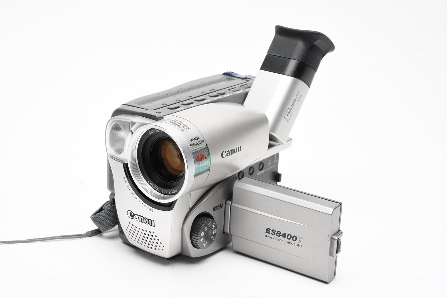 Canon ES8400V 8mm Video 8 camcorder, tested, Great!