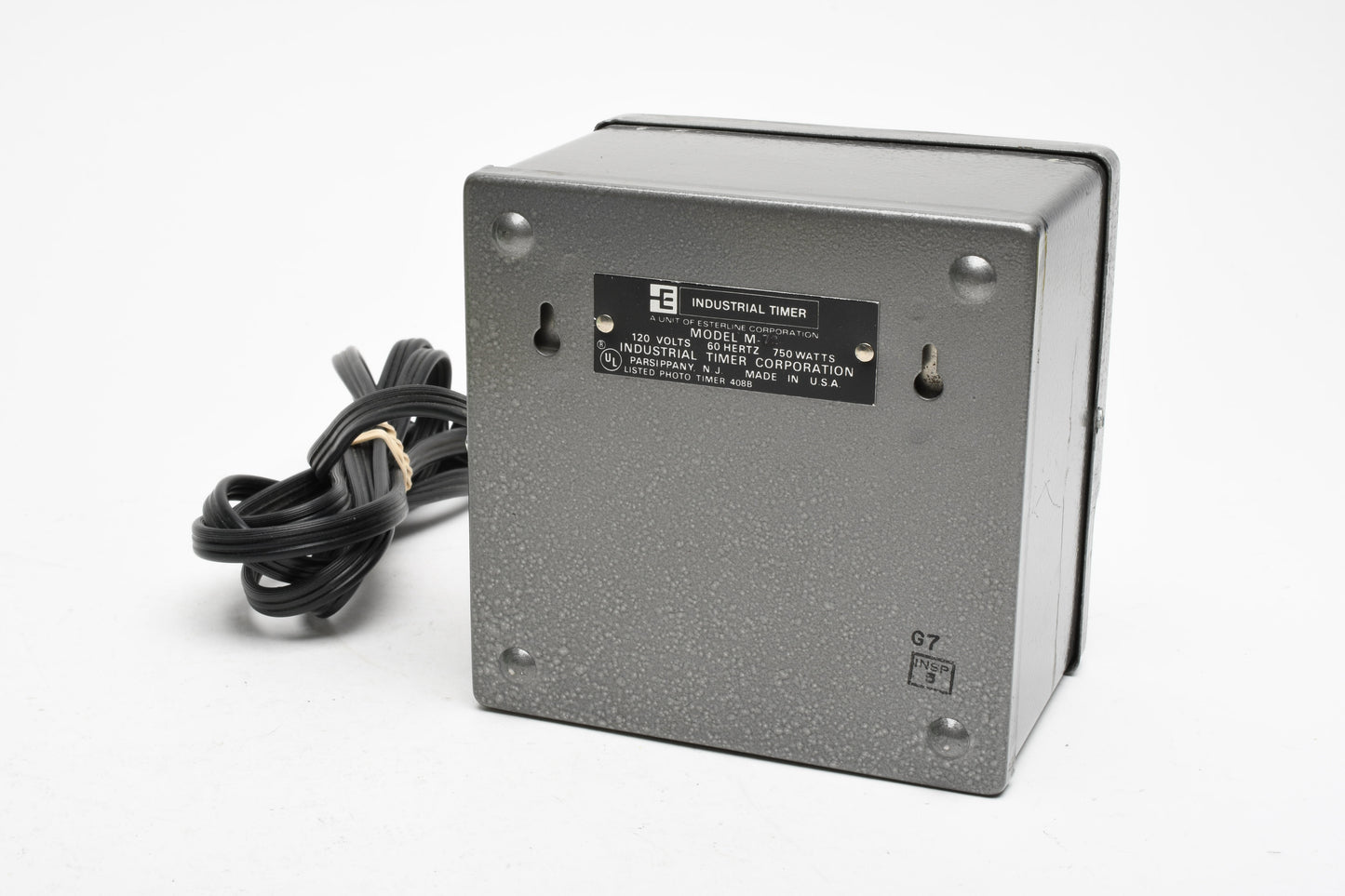 Time-O-Lite M-72 Industrial darkroom timer, very clean, tested, boxed
