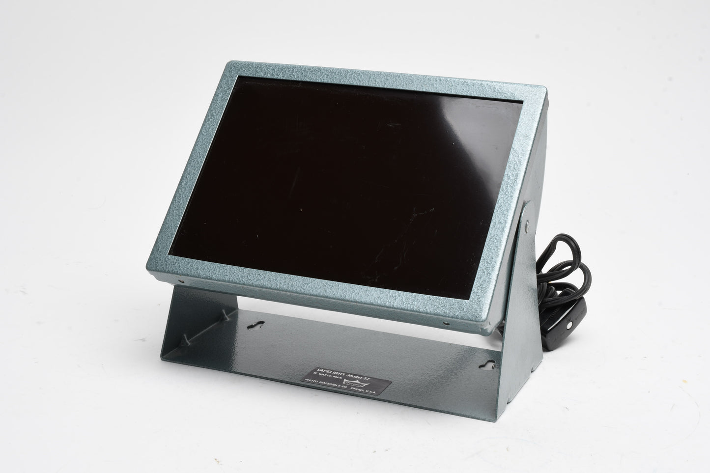 Premier model 57 5x7 darkroom safelight w/Amber filter, Clean