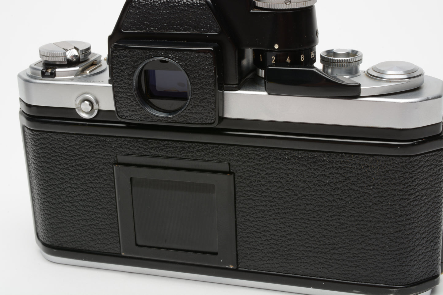 Nikon F2 35mm SLR body w/DP-1 finder, very clean & accurate, Excellent++