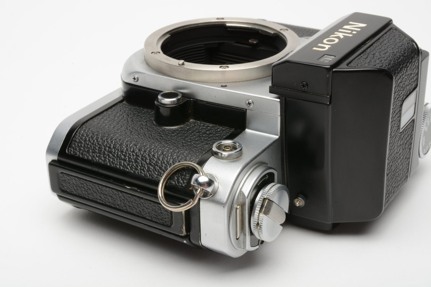 Nikon F2 35mm SLR body w/DP-1 finder, very clean & accurate, Excellent++