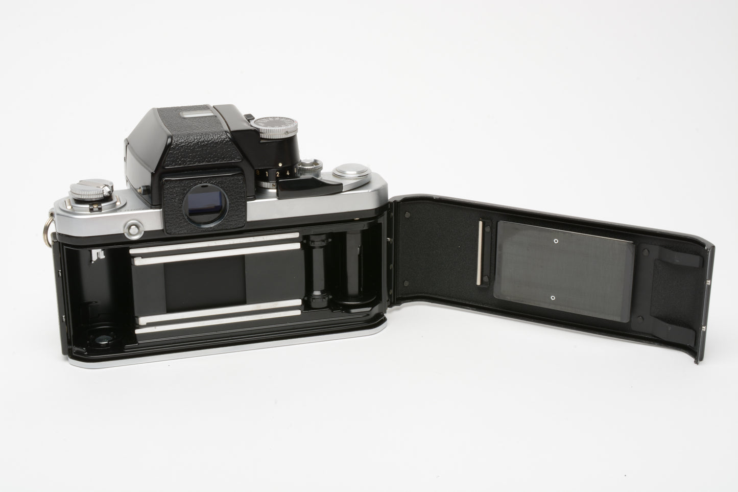 Nikon F2 35mm SLR body w/DP-1 finder, very clean & accurate, Excellent++