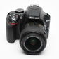 Nikon D3300 DSLR w/18-55mm zoom Batt, charger, strap, Only 9092 Acts