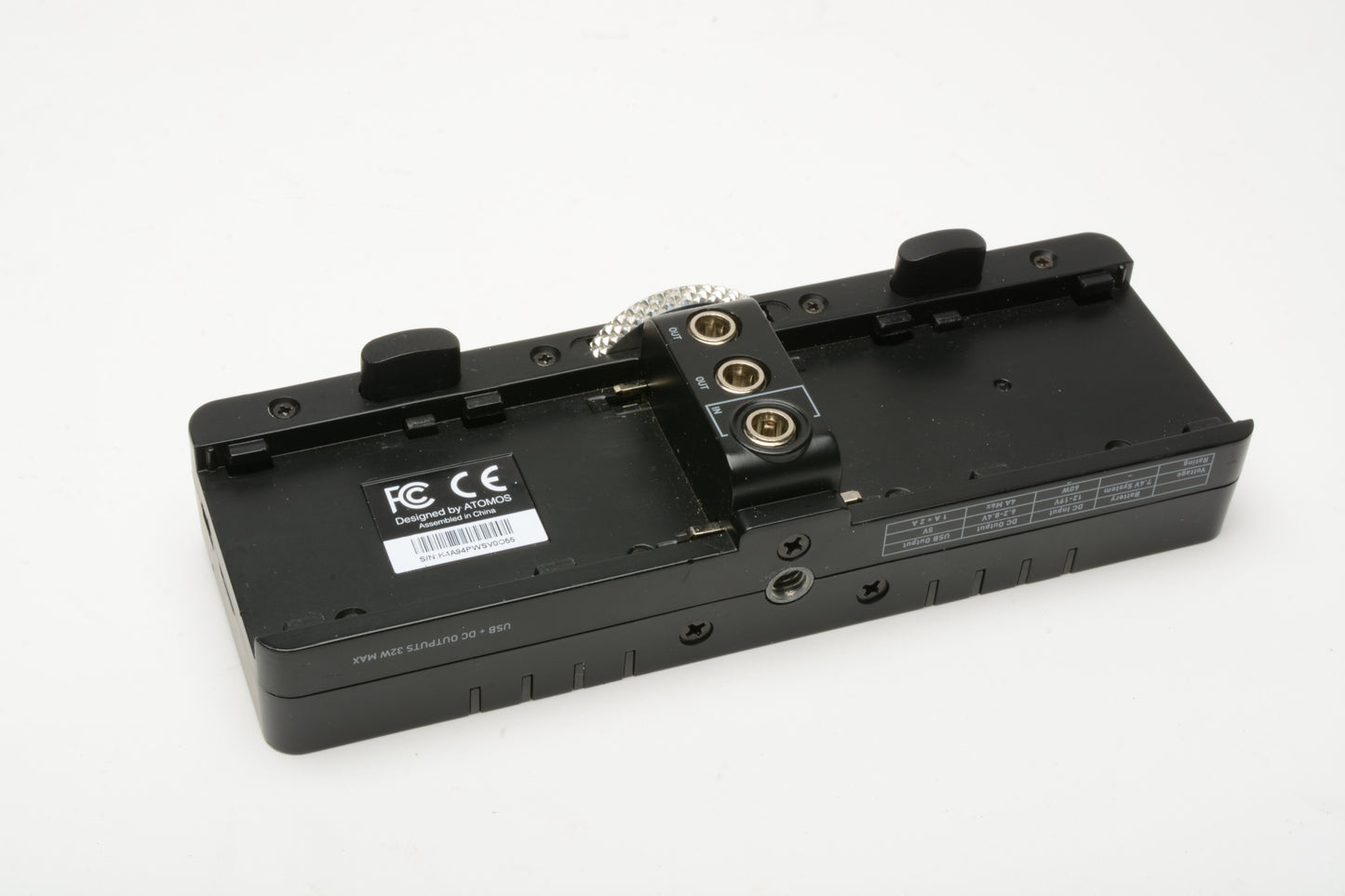 Atomos Power Station Video Dual Battery System w/4Batts, AC/DC charging bundle