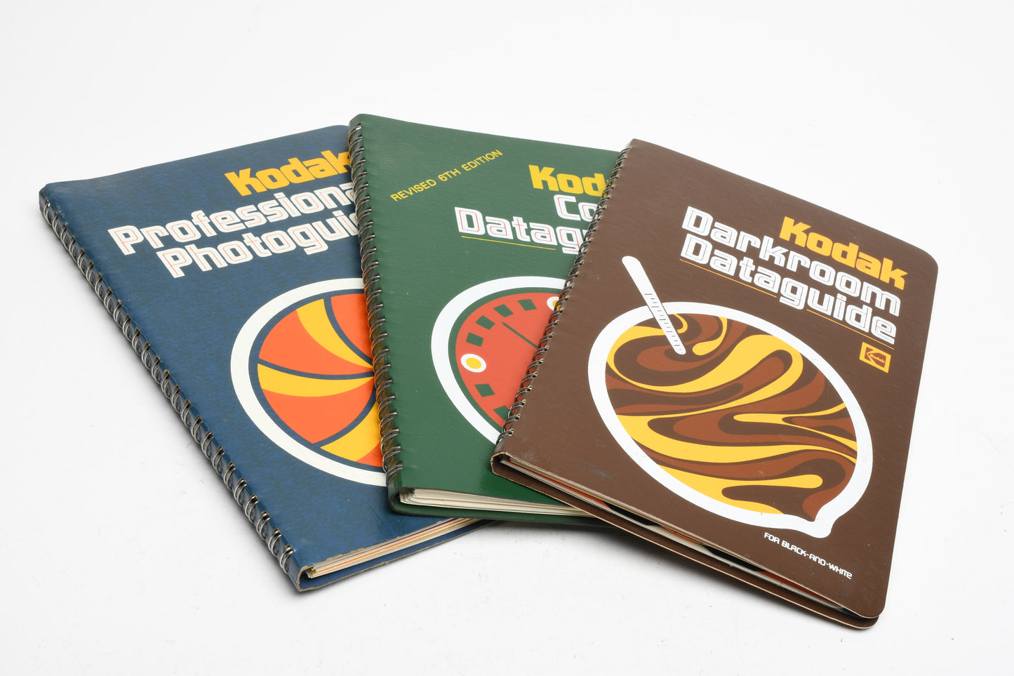 Set of 3 Kodak Photoguides: Professional, Color, Darkroom, Clean