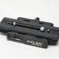 Axler QRA-501S quick release adapter w/long 5.5" QR plate, Clean