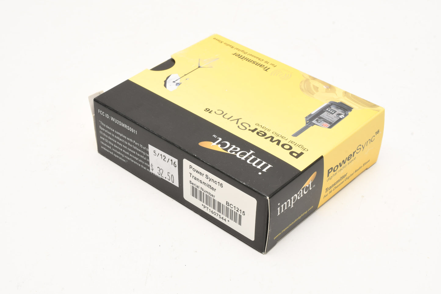 Impact Power Sync 16 Channel Transmitter Digital Radio Slave (16 Channel) NIB