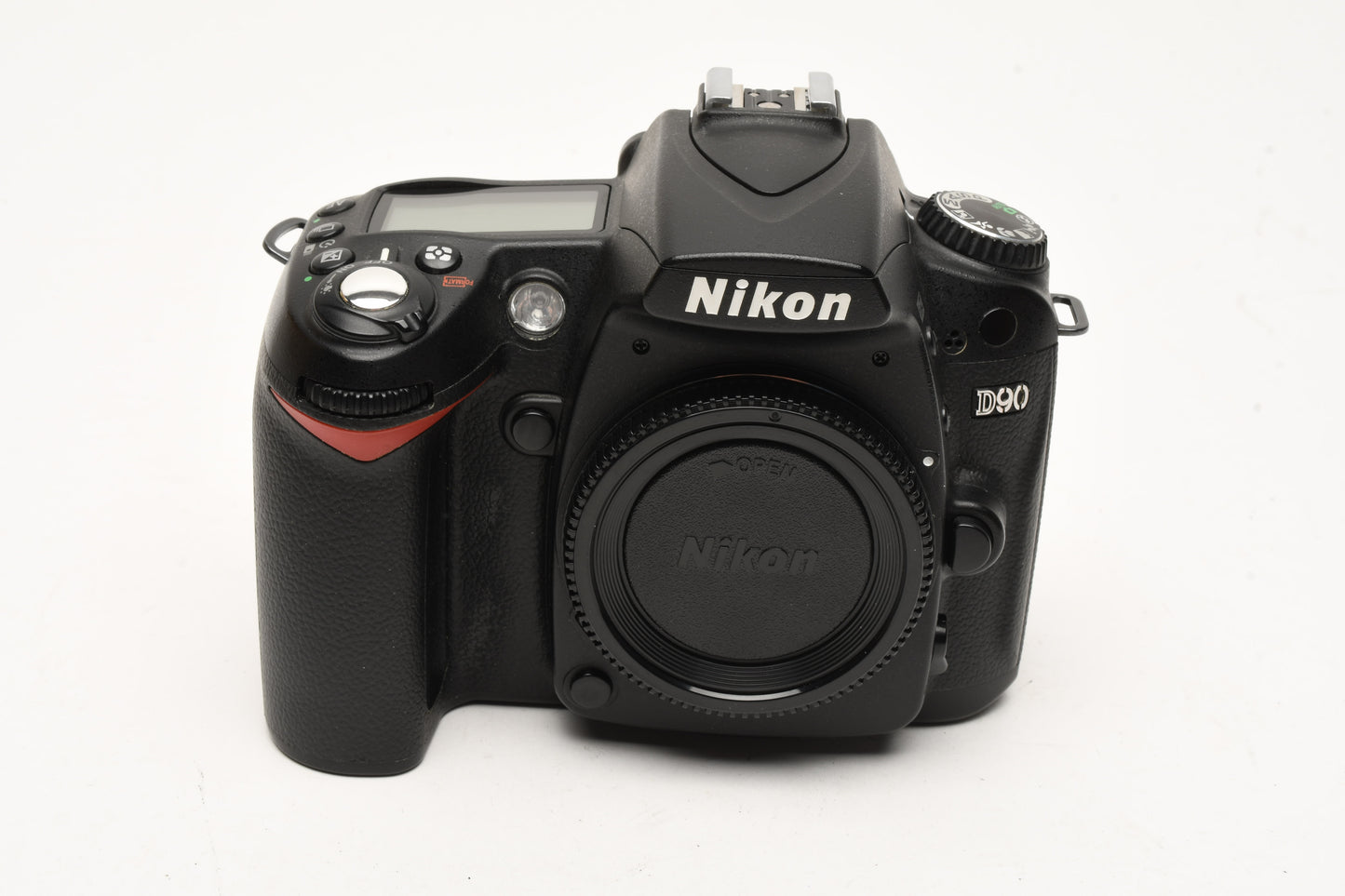 Nikon D90 DSLR body, batt, charger, strap, Only 15K Acts, very clean, tested