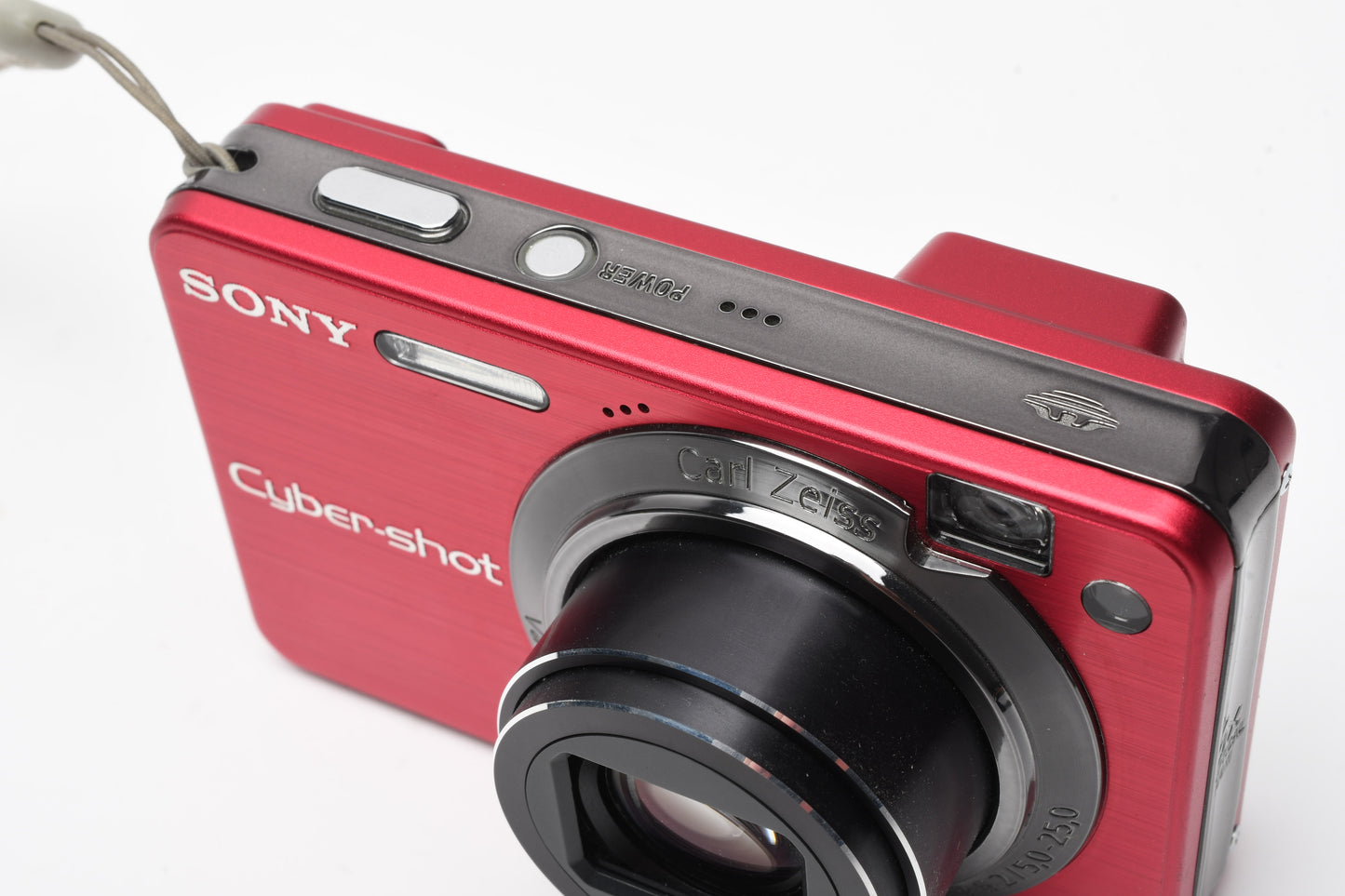 Sony DSC-W150 8.1MP Digital Point&Shoot camera (Red) case+batt+charger+card