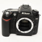Nikon D90 DSLR body, batt, charger, strap, Only 15K Acts, very clean, tested
