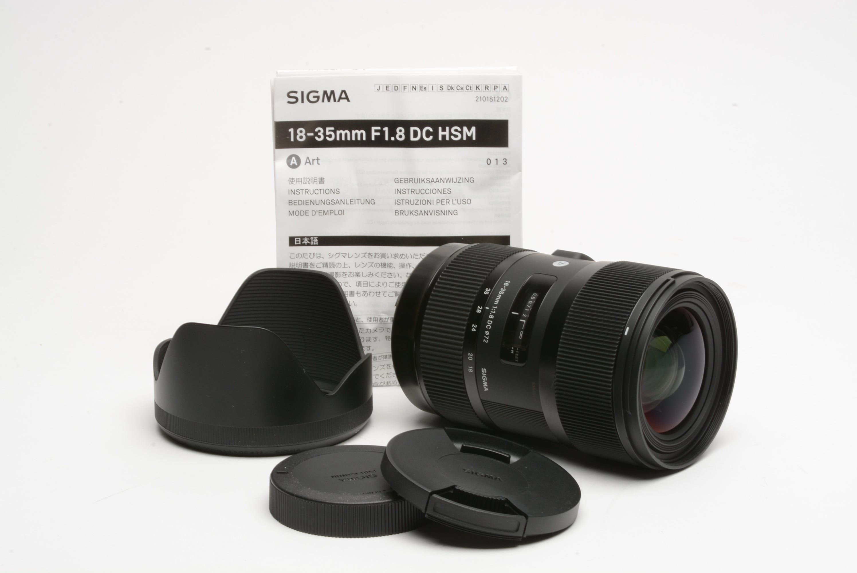 SIGMA 18-35F1.8DC HSM/EF-