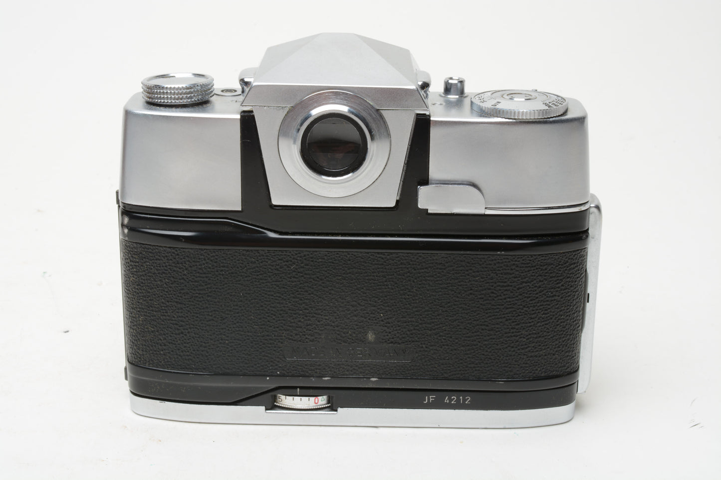 Agfa Agfaflex 35mm camera w/Apotar 50mm f2.8 lens, case, Works! Vintage