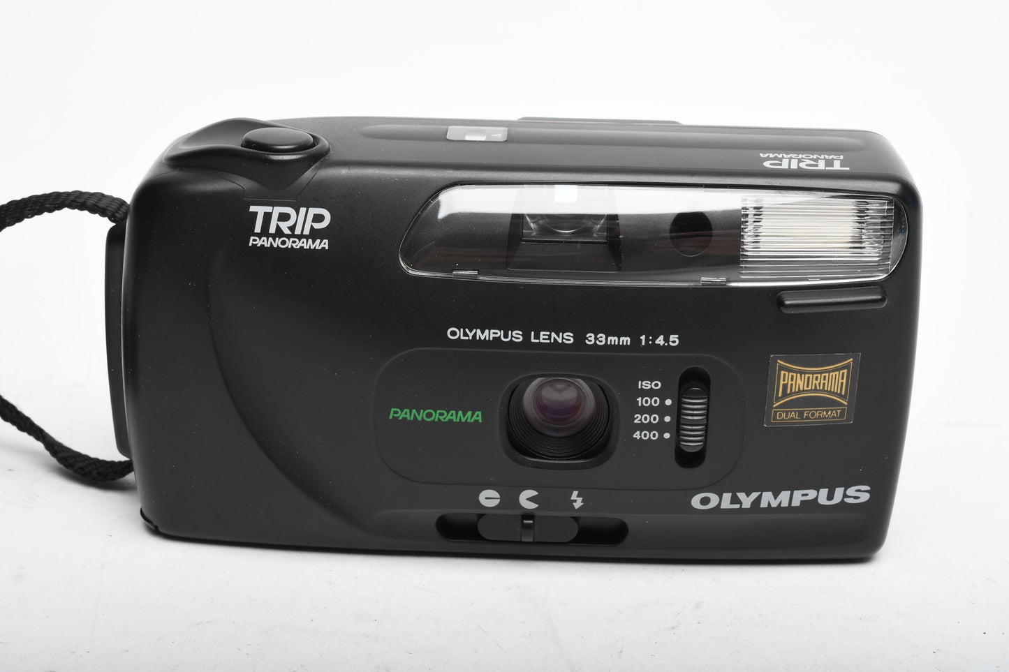 Olympus Trip Panorama 35mm f4.5 Point&Shoot, Case, Great