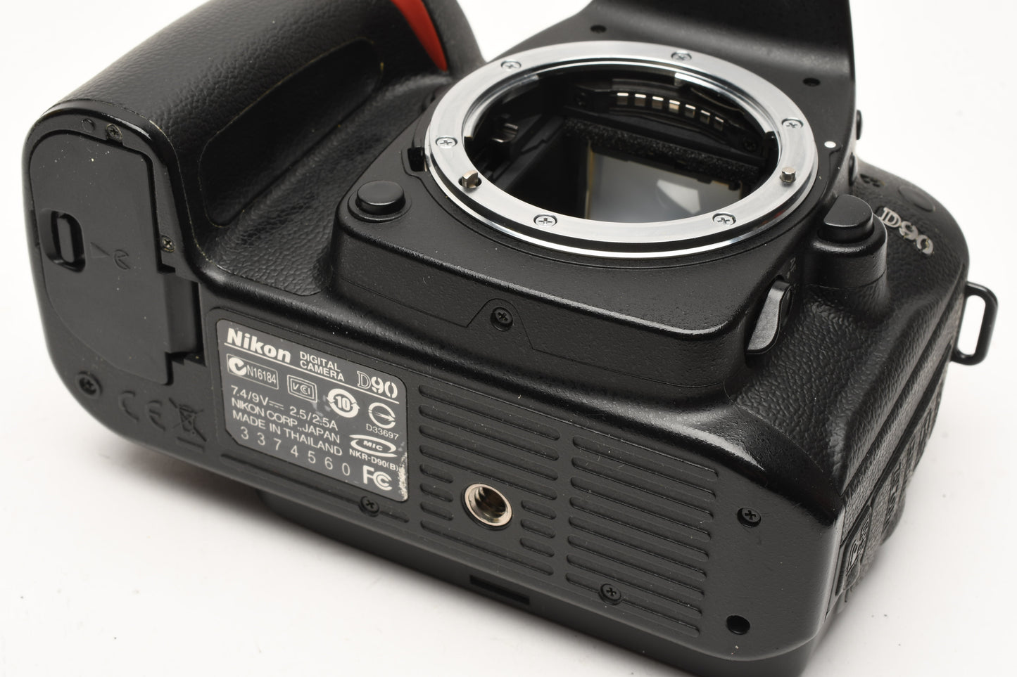 Nikon D90 DSLR body, batt, charger, strap, Only 15K Acts, very clean, tested