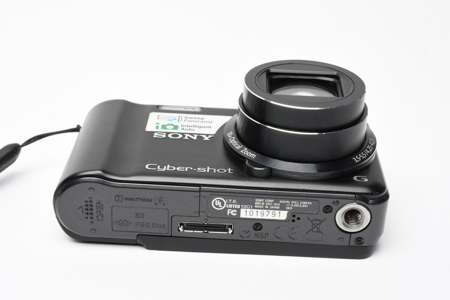 Sony Cybershot DSC-H55 14.1 MP Point&Shoot digital bundle, tested, Case