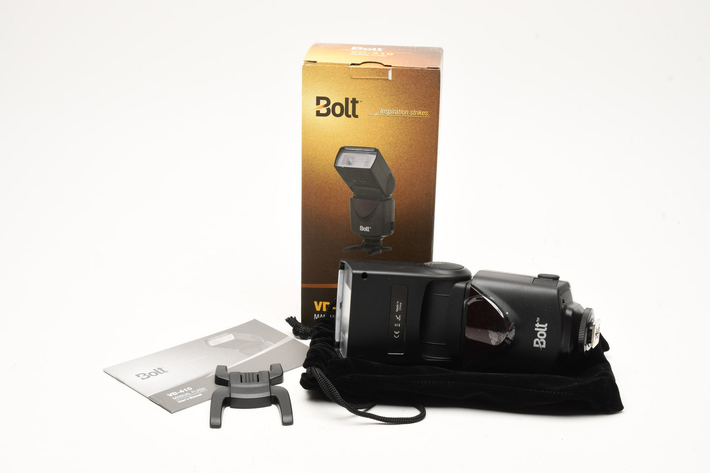 Bolt VD-410 Manual FlashMulti flash output control, NIB