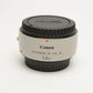 Canon EF 1.4X III extender, caps, Mint- Barely used