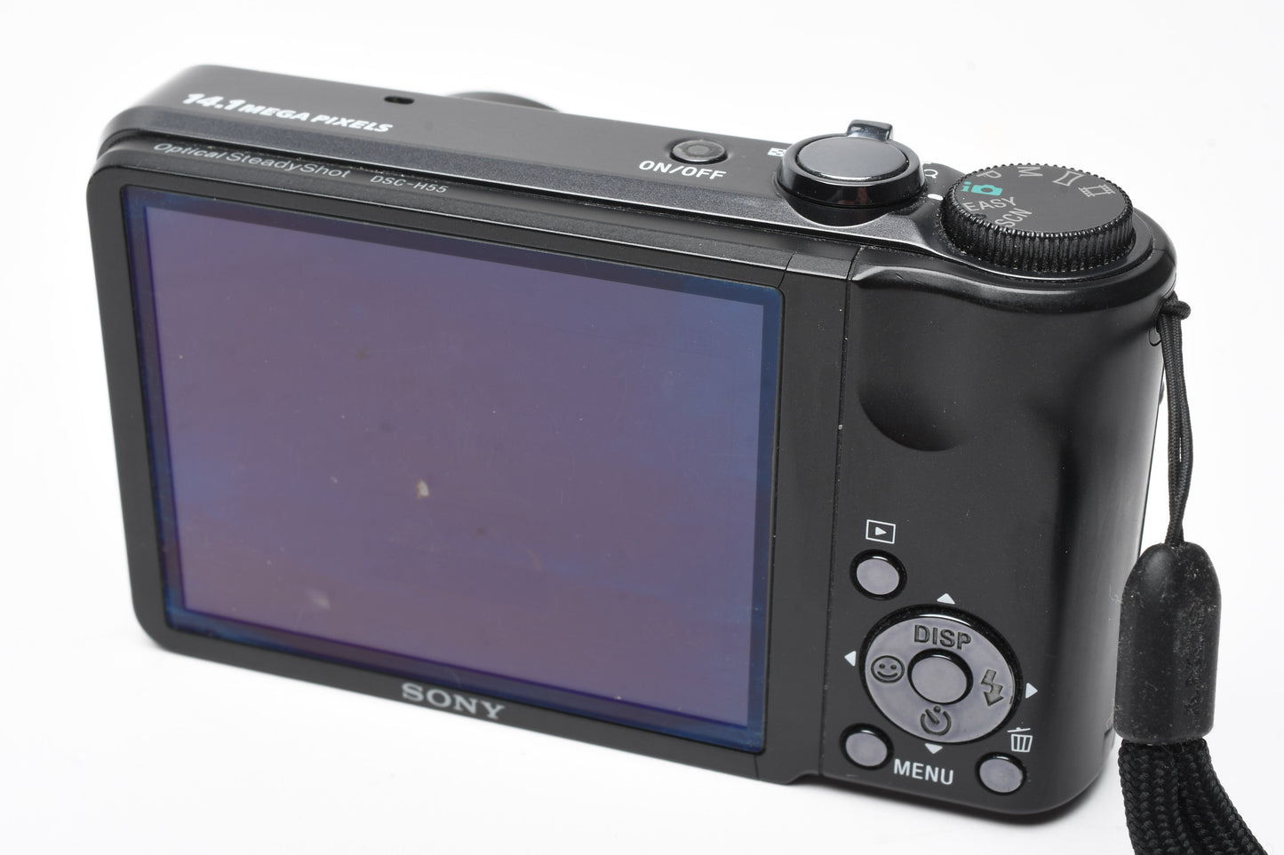 Sony Cybershot DSC-H55 14.1 MP Point&Shoot digital bundle, tested, Case