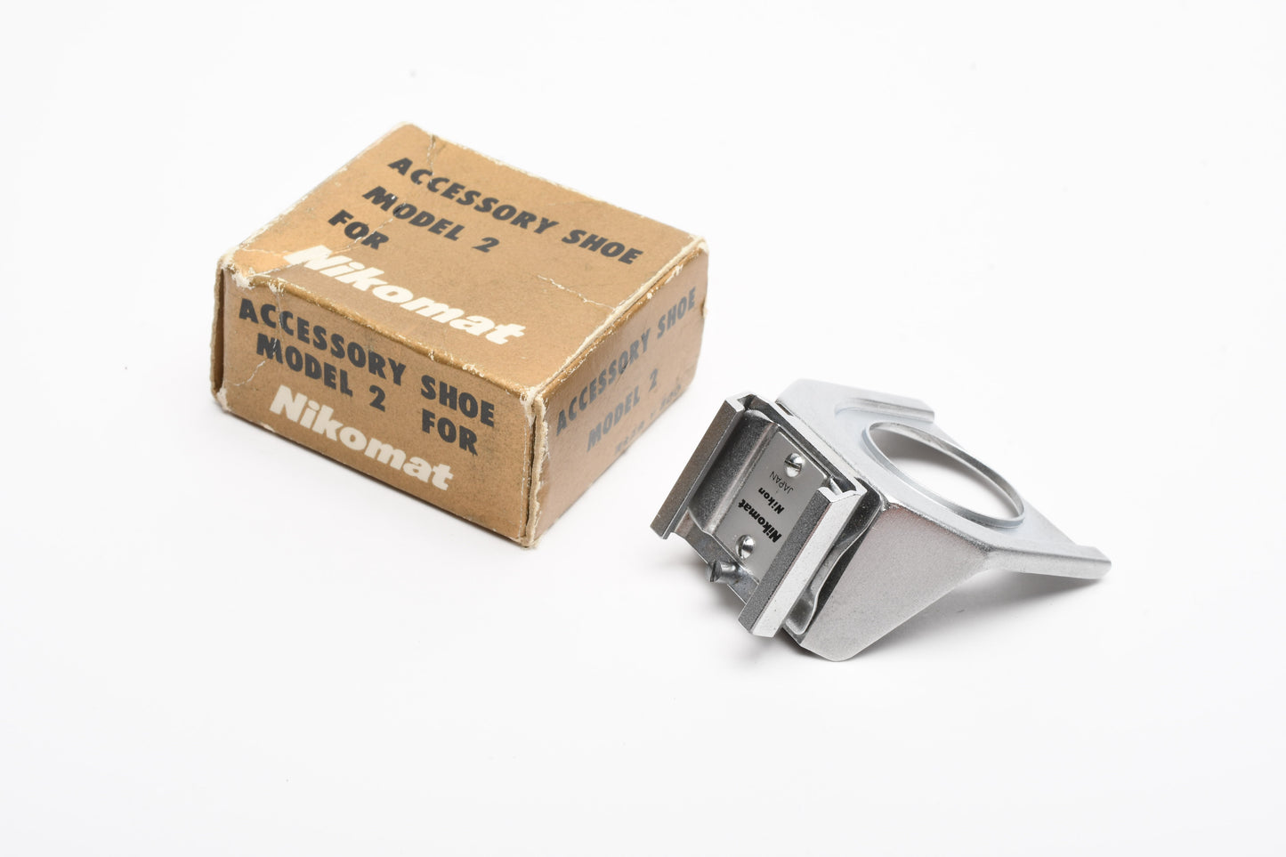 Nikon Accessory shoe 2 For Nikomat Nikkormat cameras, New in box