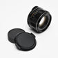 Pentax Super-Takumar 55mm f1.8 M42 mount lens, caps, clean! Mint-