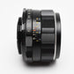 Pentax Super-Takumar 55mm f1.8 M42 mount lens, caps, clean! Mint-
