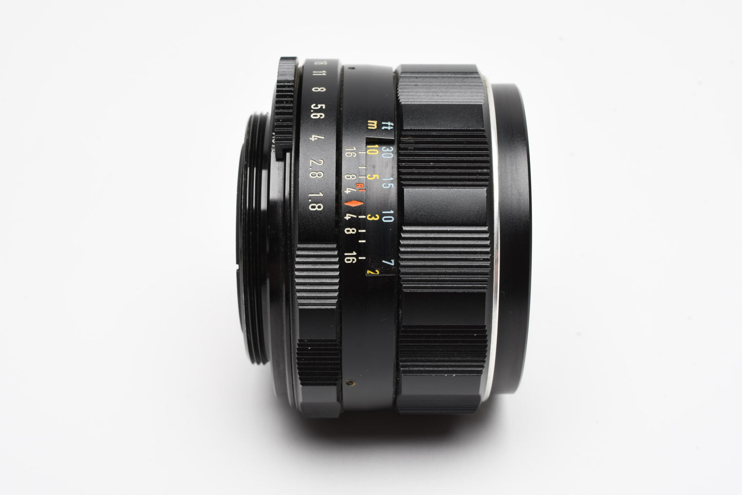 Pentax Super-Takumar 55mm f1.8 M42 mount lens, caps, clean! Mint-