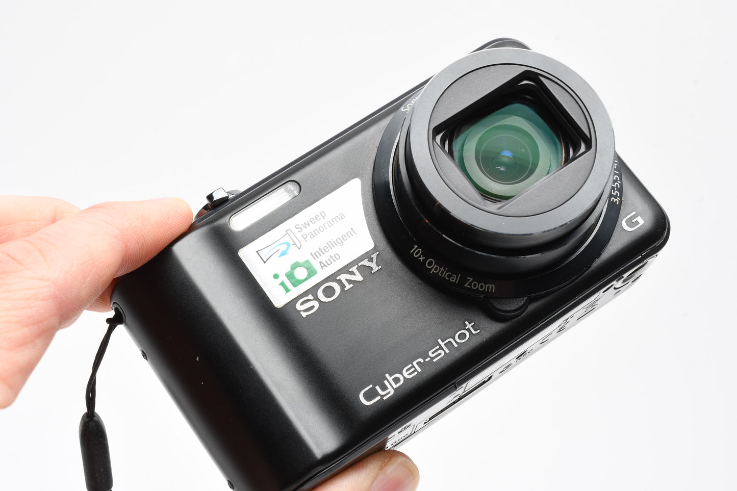 Sony Cybershot DSC-H55 14.1 MP Point&Shoot digital bundle, tested, Case