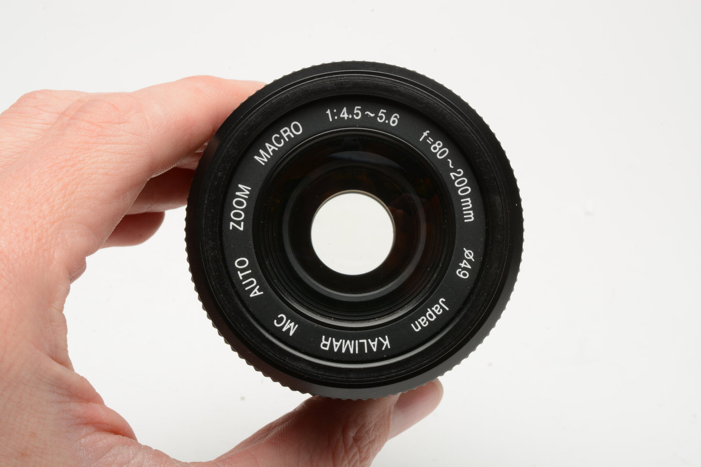 Kalimar 80-200mm f4.5-5.6 compact telephoto zoom lens for Minolta MD