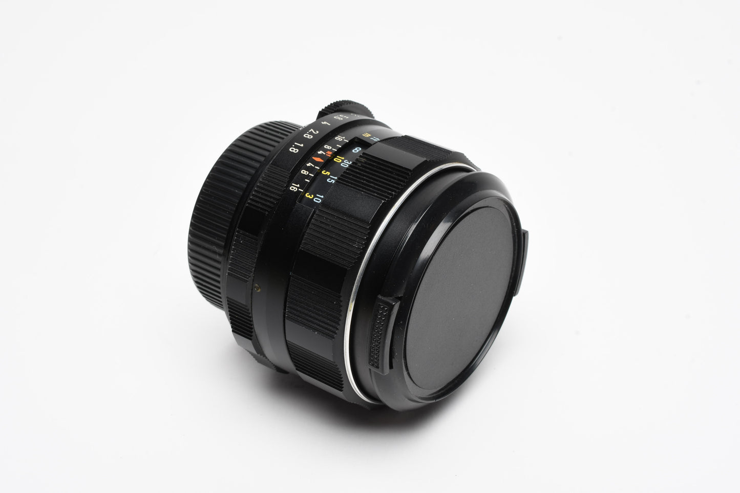 Pentax Super-Takumar 55mm f1.8 M42 mount lens, caps, clean! Mint-