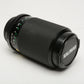 Kalimar 80-200mm f4.5-5.6 compact telephoto zoom lens for Minolta MD