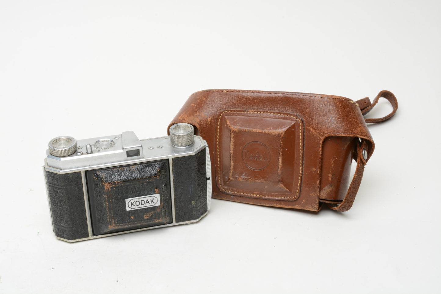 Kodak Retina 1 (type 148) Folding Camera w/Schneider 5cm f3.5, Case, Works!