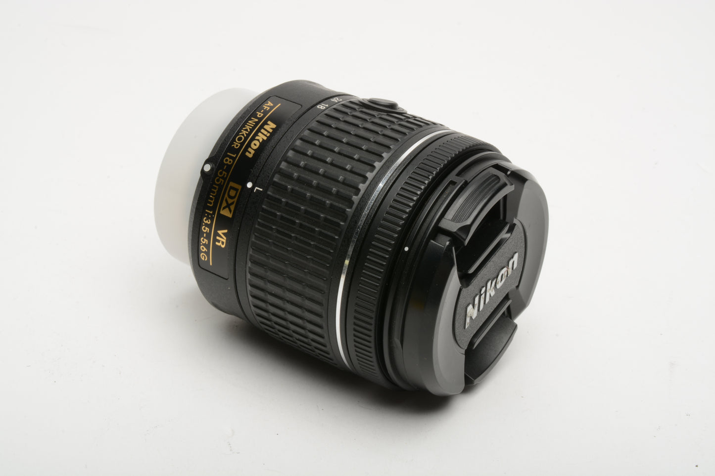 Nikon AF-P 18-55mm f3.5-5.6 G DX VR, Mint- Caps