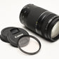 Canon EF 75-300mm f4-5.6 III Telephoto zoom lens, caps, UV, Tested