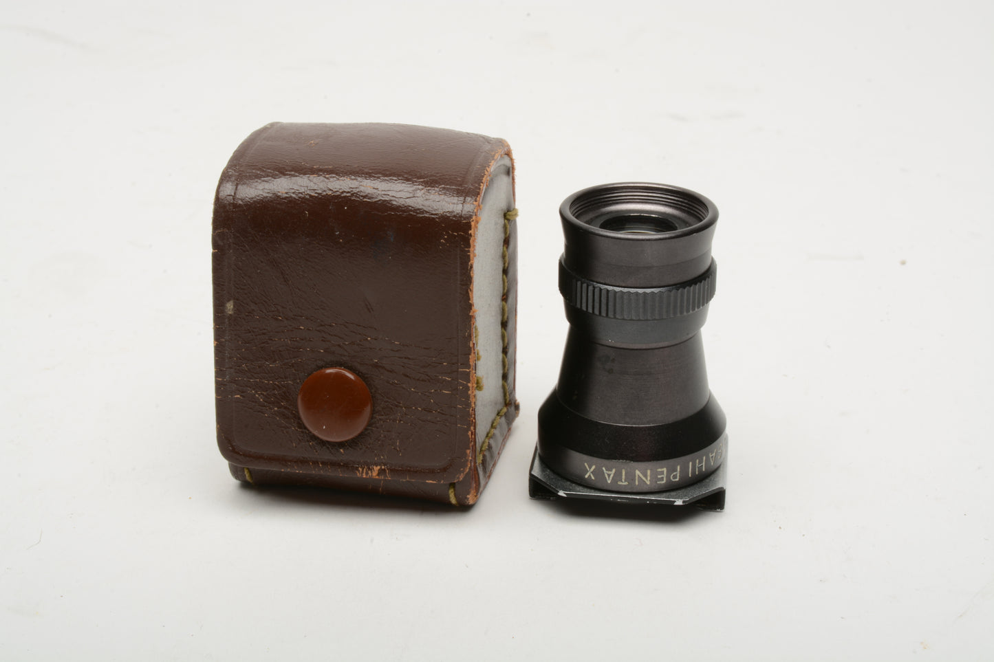 Asahi Pentax Eyepiece Magnifier Viewfinder For 35mm Film Cameras in case