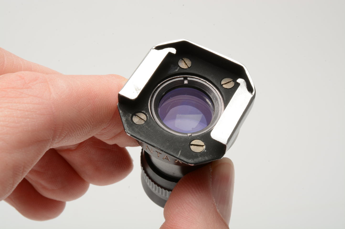 Asahi Pentax Eyepiece Magnifier Viewfinder For 35mm Film Cameras in case